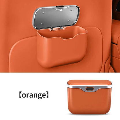 Car Seat Gap Trash Bin with Lid
