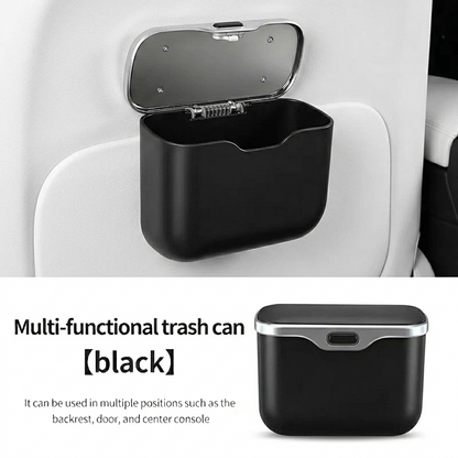 Car Seat Gap Trash Bin with Lid