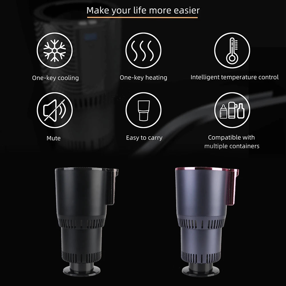 Smart Cooling & Heating Car Cup Holder