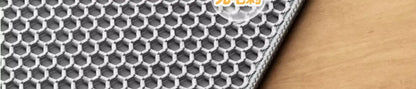 Premium Honeycomb Cat Litter Trapping Mat