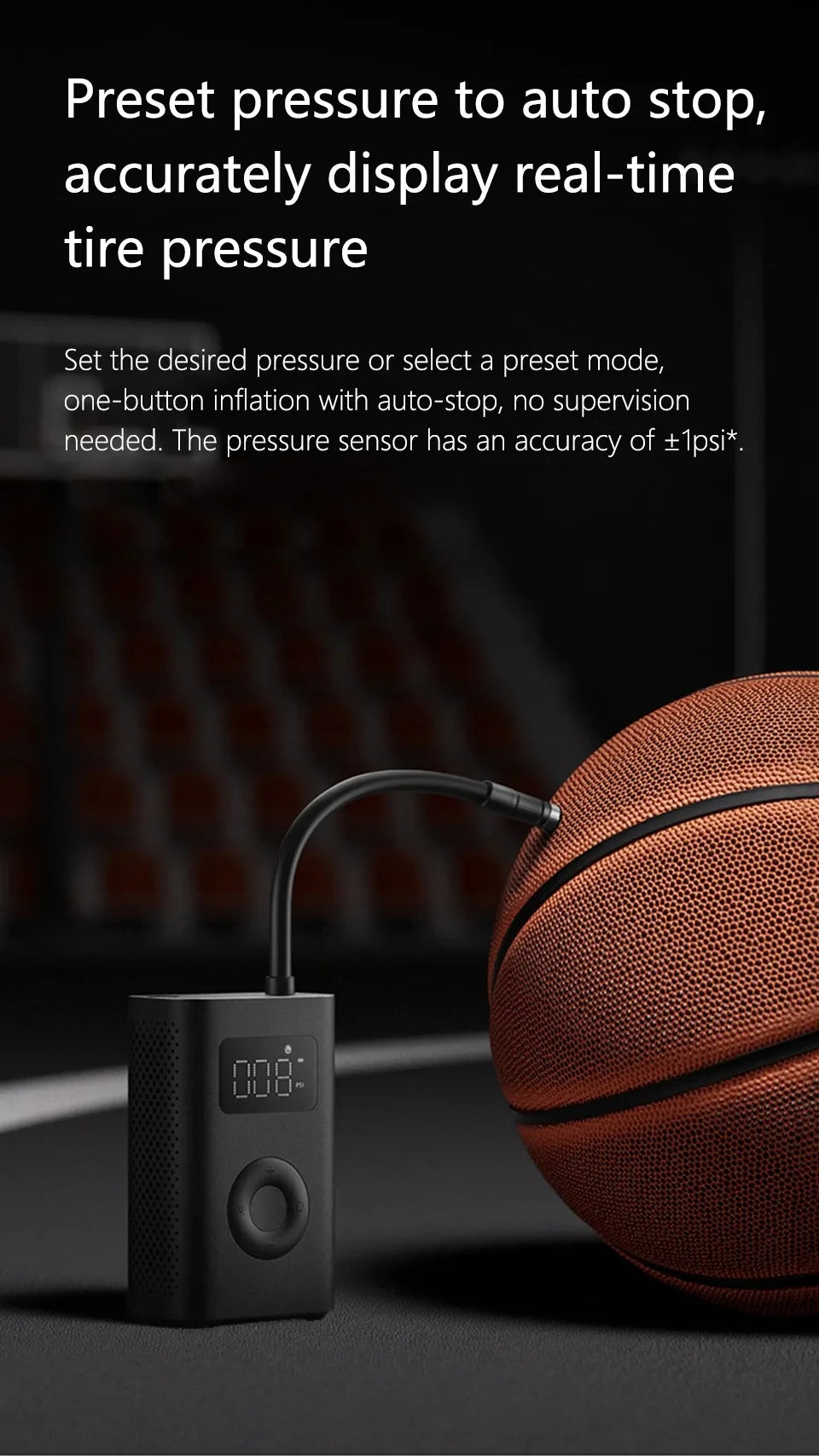 Portable Smart Air Compressor Pump