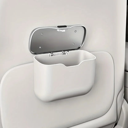 Car Seat Gap Trash Bin with Lid