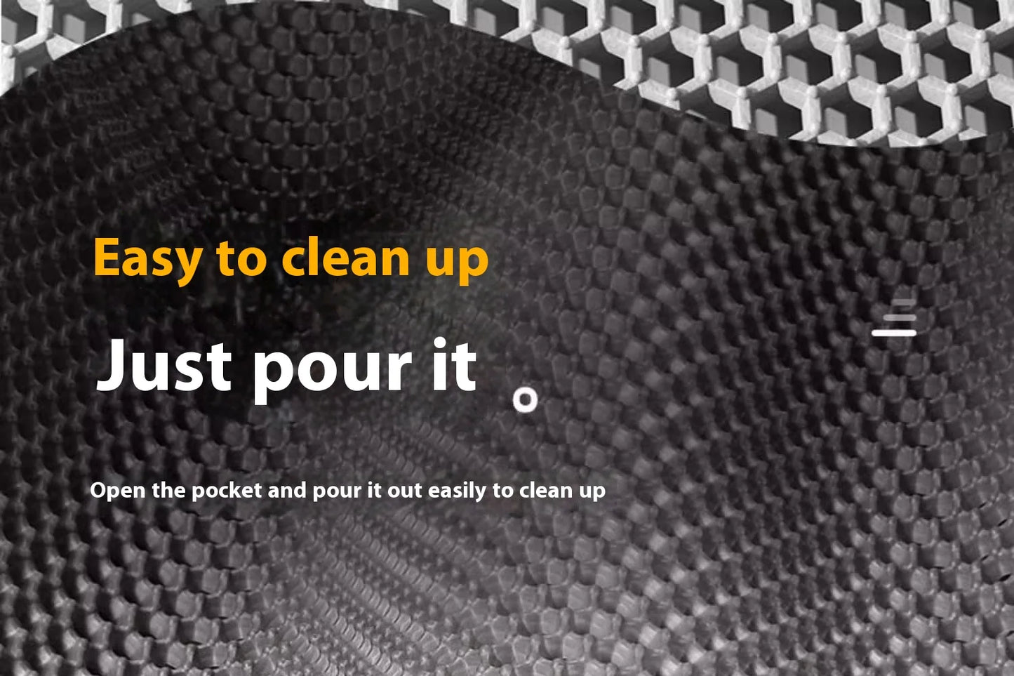 Premium Honeycomb Cat Litter Trapping Mat