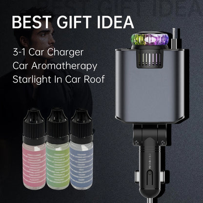 AuraDrive : Multi-Mode Smart Car Humidifier & Scentscape