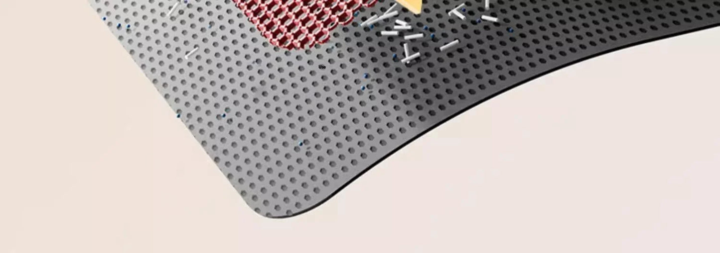 Premium Honeycomb Cat Litter Trapping Mat