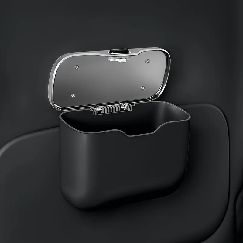 Car Seat Gap Trash Bin with Lid