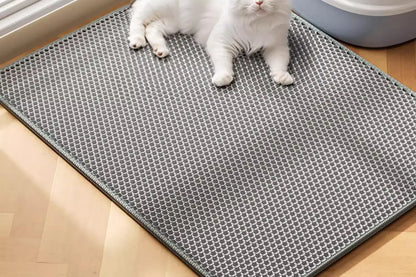 Premium Honeycomb Cat Litter Trapping Mat