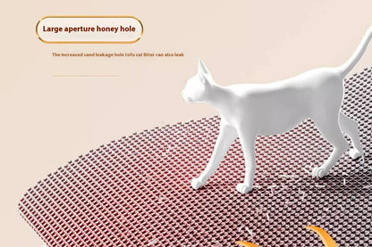Premium Honeycomb Cat Litter Trapping Mat