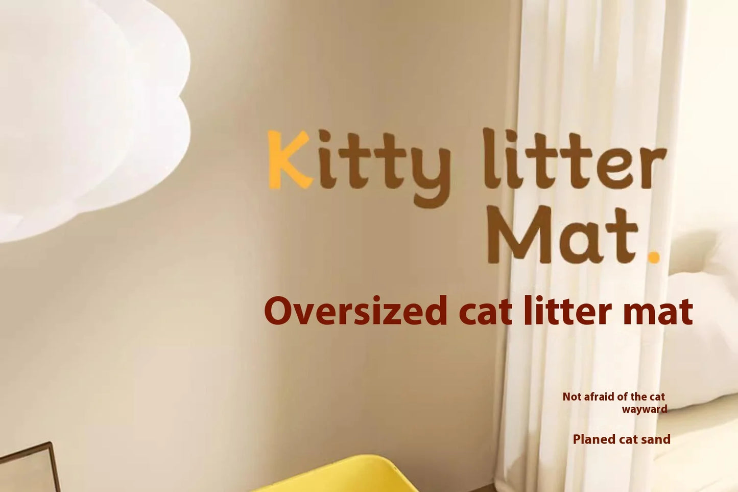 Premium Honeycomb Cat Litter Trapping Mat