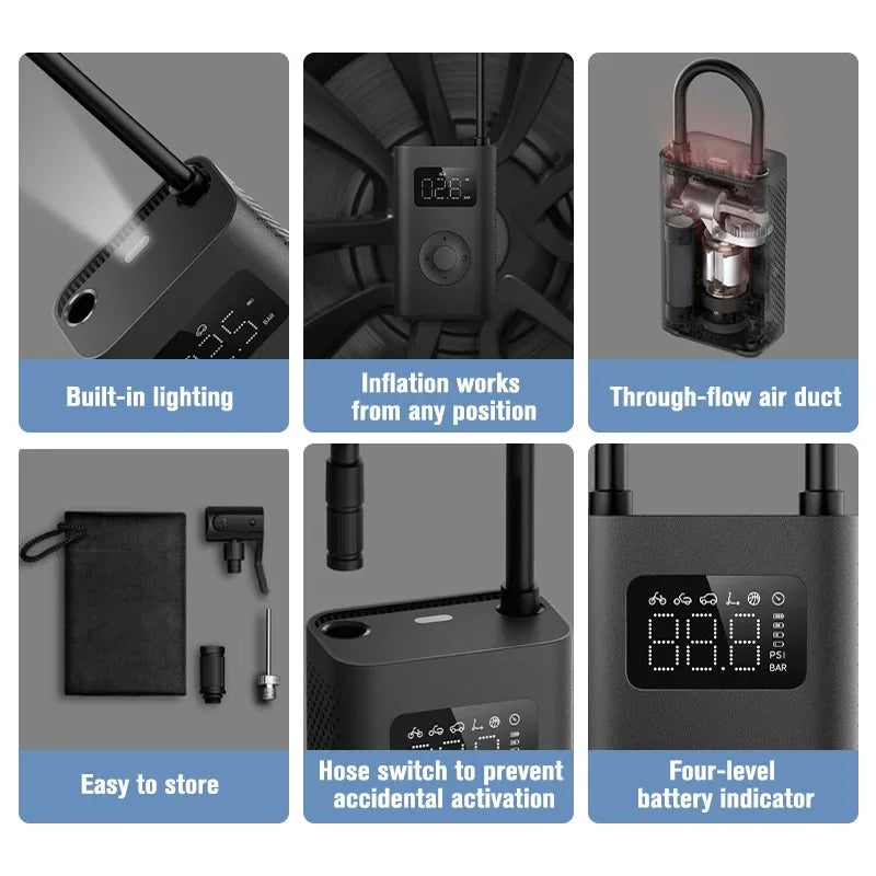 Portable Smart Air Compressor Pump