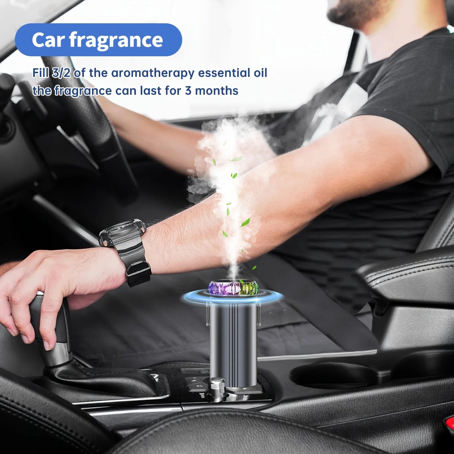 AuraDrive : Multi-Mode Smart Car Humidifier & Scentscape