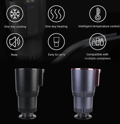 Smart Cooling & Heating Car Cup Holder