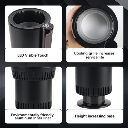 Smart Cooling & Heating Car Cup Holder